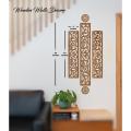 Premium Quality Wooden Wall Art Piece & Wall Decoration Pack of 05. 