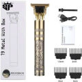 T9 Hair Trimmer For Men, Professional Hair Clipper, Adjustable Blade Clipper, Hair Trimmer and Shaver,Retro Oil Head Close Cut Precise hair Trimming Machine. 