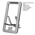 Lightweight Phone Holder Foldable Phone Stand Adjustable Angle Height for Desktop or Travel Use less Than Mobile Phone Holder. 