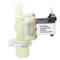 Electric Water Valve 1/2in Solenoid Inlet 1-Way Guide Plastic for Home Using 220V 0.02-0.8Mpa. 