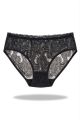 Net Lace Panty - See Through Net Panty for Women, Stylish Lace Panty for Girls, Soft Comfortable Underwear, Breathable Transparent Lace Panties, Stretchable Ladies Brief, Daily Wear Fashion Panty. 