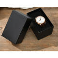 Fashion Watch Box Bracelet Showcase Compact Luxury Watch Storage Box Black Pull-out Watch Case for Gift Wrapping Watch. 