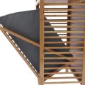 Bamboo Laundry Basket. 