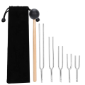 Tuning Fork Sound Healing Tool Set 128HZ 256HZ 512HZ 1024HZ 2048HZ Tuning Fork Tuning Fork Sound Healing Tool Set. 