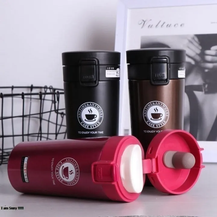 Stainless Steel Travel Mug ,Coffee ,Tumbler Vacuum Cup-380ml