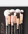 ZOEVA BLACK GOLDEN BRUSH SET (Without Bag). 