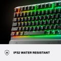 SteelSeries Apex 3 TKL RGB Gaming Keyboard Tenkeyless - Water & Dust Resistant - 64831 - US English. 