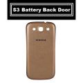 SAMSUNG GALAXY S3 BATTERY BACK COVER  - REPLACEMENT REAR SIDE COVER - BATTERY DOOR. 