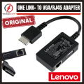 Lenovo ThinkPad OneLink+ to VGA/RJ45 Adapter. 