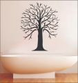 Beautiful Tree nature Wall Sticker for home , room, office, decor - Black color, Elegant decor. 