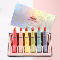 Hengfang Silky Touch Smooth Velvet Matte Texture Lipstick 6 Color Set. 