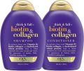 Sulfate Free OGX Shampoo Conditioner Thick & Full + Biotin & Collagen 385ml. 