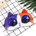 【Footprint】 New Anime Sleep Mask Cotton Sleeping Eye Mask Cute Kids Cartoon Eye Cover Blindfolds Travel Home Eyes Relax Masks Eyepatch. 