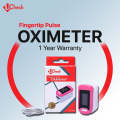 Ucheck Pulse Oximeter – Portable Finger Oxygen Saturation Monitor (2 in 1). 