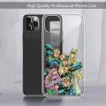 JoJos Bizarre Adventure anime Phone Case Transparent soft For iphone 11 13 12 14 x xs xr pro max mini plus. 