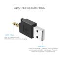 For iPod shuffle 3rd / 2nd USB Data Dock Charger Adapter, Length: 4.6cm. 