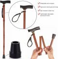 4-sections Folding Walking Stick For The Blind People / Foldable Walking Stick Adjustable Lightweight Easy Folding Collapsible Cane Best. 