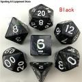 7pcs/set Multifaceted Dice d d d4 d6 d8 d10 d% d12 d20 Polyhedral Games Dice Set Board Game entertainment Dice 6Colors. 