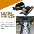 Universal Motorcycle Reflective Hand Protector Hand Guards Handlebar Protection Windproof hand Guard Gear Motorbike Accessories. 