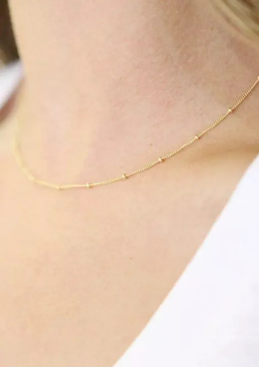 Women%20Gold%20Bead%20Chain%20Necklace,%20Solid%20Gold%20Chain%20Necklace,%20Unique%20Gold%20Chain%20Necklace,%20Gold%20Chain%20Beaded%20Necklace%20For%20Women%20&%20Girls%20-%20Image%203