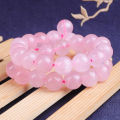 Natural Stone Rose Quartz Beads 4/6/8/10/12MM Round Pink Crystal Beads For Jewelry Making DIY Couple Bracelet Necklace. 