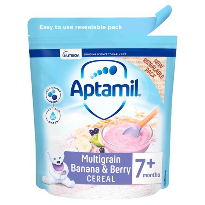 Aptamil Multigrain Banana & Berry Baby Cereal 7m+ 200g