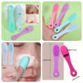 Tallin Face Scrubber, Soft Silicone Nose Cleaning Brush Exfoliator Brush, Finger Brush. 