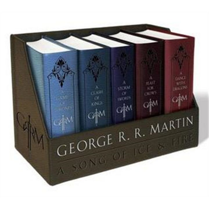 A Game Of Thrones Leather-Cloth Boxed Set (Song Of Ice and Fire Series) By george r.r. martin
