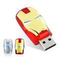🔥Spot goods+FREE Shipping🔥 Metal Iron man LED Pen Drive USB 2.0 Portable Flash Drive. 