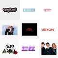 25 pcs CHASE ATLANTIC sticker pack based on chase Atlantic popular music boy band trendy cool aesthetic stickers perfect for journaling, diaries, skateboards, guitars, laptops  music spotify music artists music taste. 