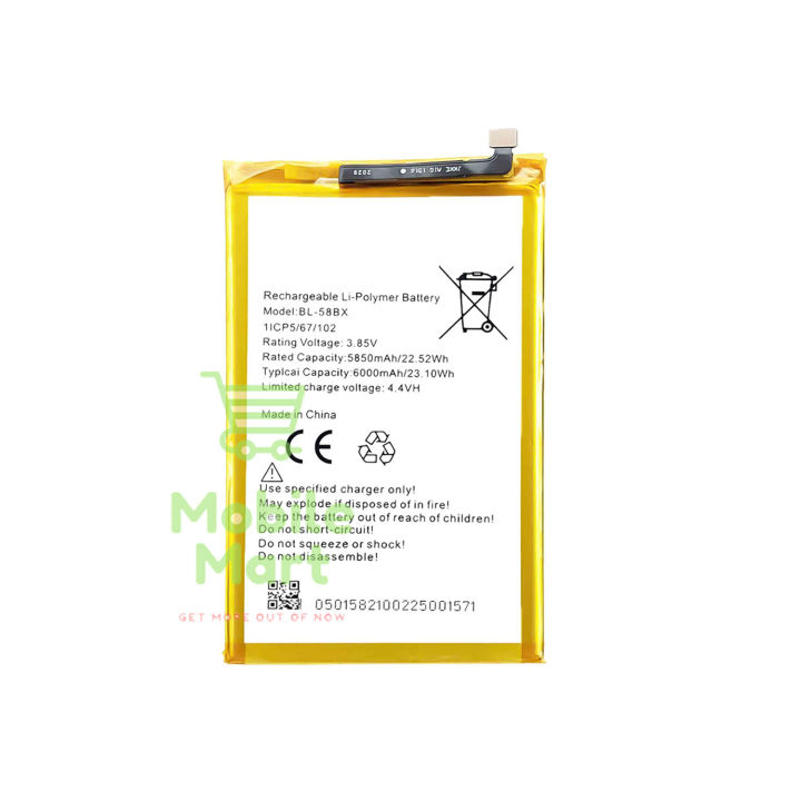Infinix Hot Play Battery BL-58BX Replacement Superior Quality