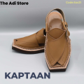 Kaptaan Chappal | Peshawari Chappal Kheri for Men | Camel Color| The Adi Store. 