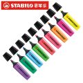 1PCS Stabilo Textmarker Original 70 Highlighter Children Stroke Key Mark with Large Capacity Color Small Fresh Marker Pen. 