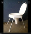 1x Commode Chair Non Rust Full Fiber Original Washroom Commode for elder and patients. 