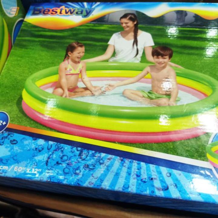 Bestway Swimming Pool 5 feet Inflatable Pool fun for Kids 60 X 12 Daraz.pk