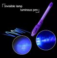 "Invisible Ink UV Magic Pen" "Secrets Revealed "Write pen. 