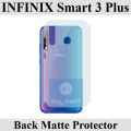 Infinix Smart 3 Plus Matte Back Protector Carbon Soft Skin Sheet For Infinix Smart 3 Plus. 