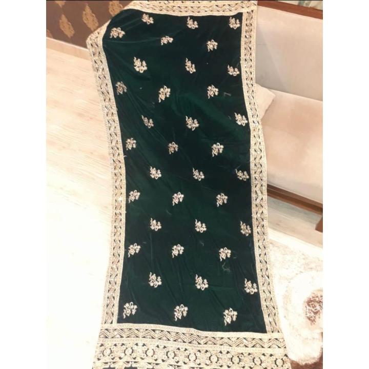 bridal velvet shawl online