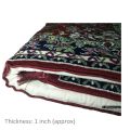 Al Haram Memory Foam Prayer Mat Red | Made in Madina | Janamaz / Jai Namaz. 