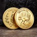 John Wick Movie Gold Coin Cosplay Continental Hotel Card Adjudicator Black Jing. 