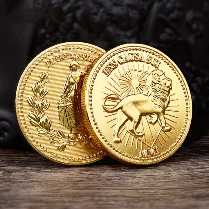 John Wick Movie Gold Coin Cosplay Continental Hotel Card Adjudicator Black Jing