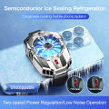 Mobile Cooler X20 for Gaming, Universal Phone Cooling Fan with Two Cooling Modes, Mobile Phone Radiator Case for iPhone Android Smartphones from 4.5 to 7in, Cell Phone Cooler for Live Streaming. 