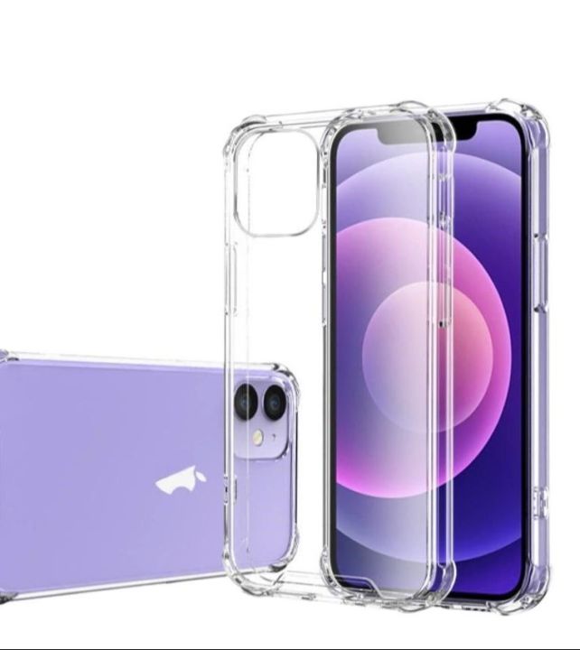 iPhone%2012%20Mini%20Back%20Cover%20Transparent%20Soft%20Bumper%20Clear%206D%20Silicon%20Jelly%20Back%20Case%20Imported%20-%20Image%202