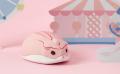 Wireless Mouse Bluetooth Pink Mouse Cute Hamster Shape Kawaii Portable Ergonomic Silent Lightweight Travel Quiet Cordless Mice for PC Laptop Computer Mac iPad Pro MacBook Pro/Air Gift. 