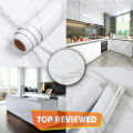 Marble Sheet for Kitchen 60 x 200 cm Waterproof Self Adhesive Marble Sticker Sheet. 