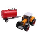 ABS plastic Boy Toy Educational Toy Tractor Dump Truck Bulldozer Models Model Car Toys Tractor Toy Engineering Car Model Farmer Vehicle. 