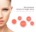 Silicone Electric Face Cleansing Brush  Mini Waterproof Facial Cleansing Tool Massage Soft Deep Powered Face Pore Cleanser Brush. 