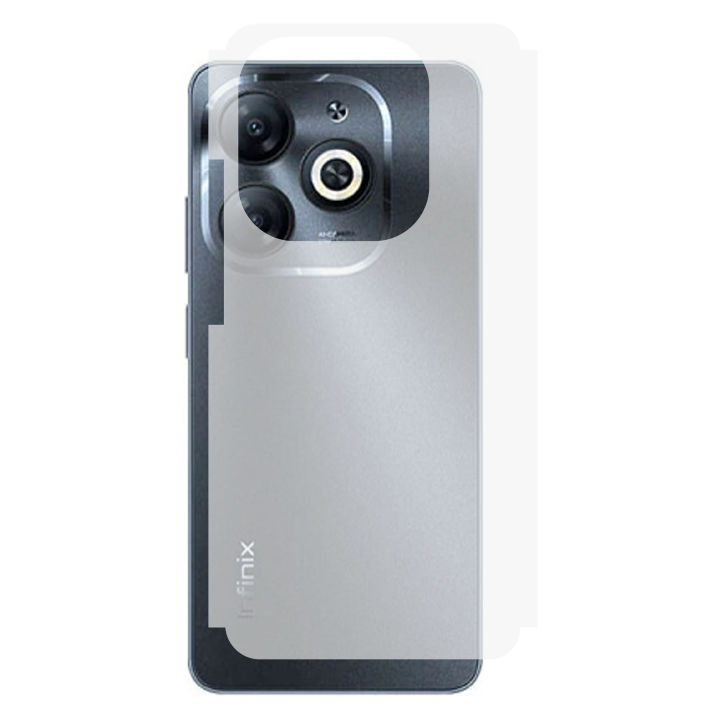 Infinix Smart 8 Plus Flexible Matte Soft Skin Protector for Back Panel ...