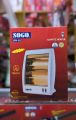 Electric Room Box Heater - 400W / 800W - 2 Halogen Heating Rods with Safety Tip Over Protection. 