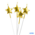 Birthday Cake  Special Candles Pack Multi Colors Stars Cake Candles For Birthday - Anniversary Cake Decoration. 
